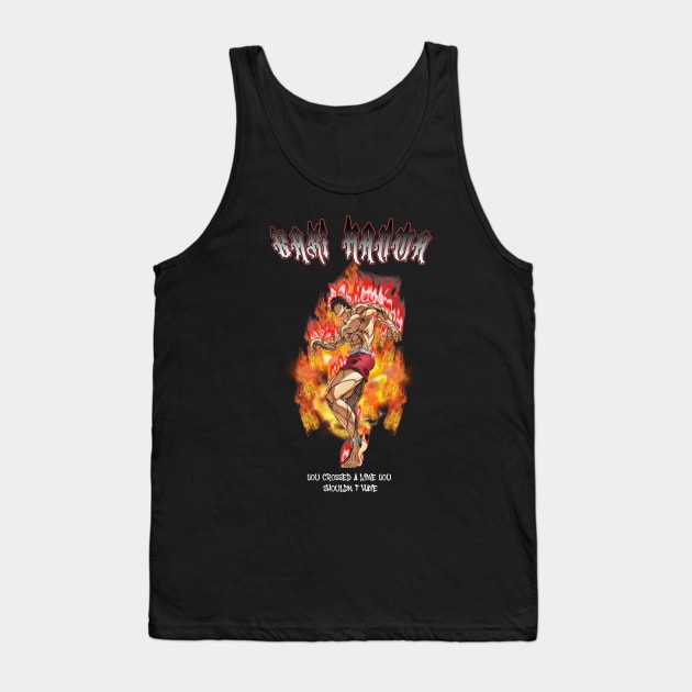 Baki Hanma Tank Top by WahomeV